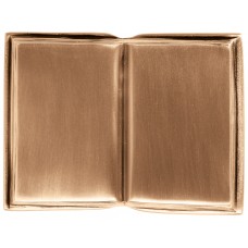 Libro in bronzo a parete 9,5x12,5 cm